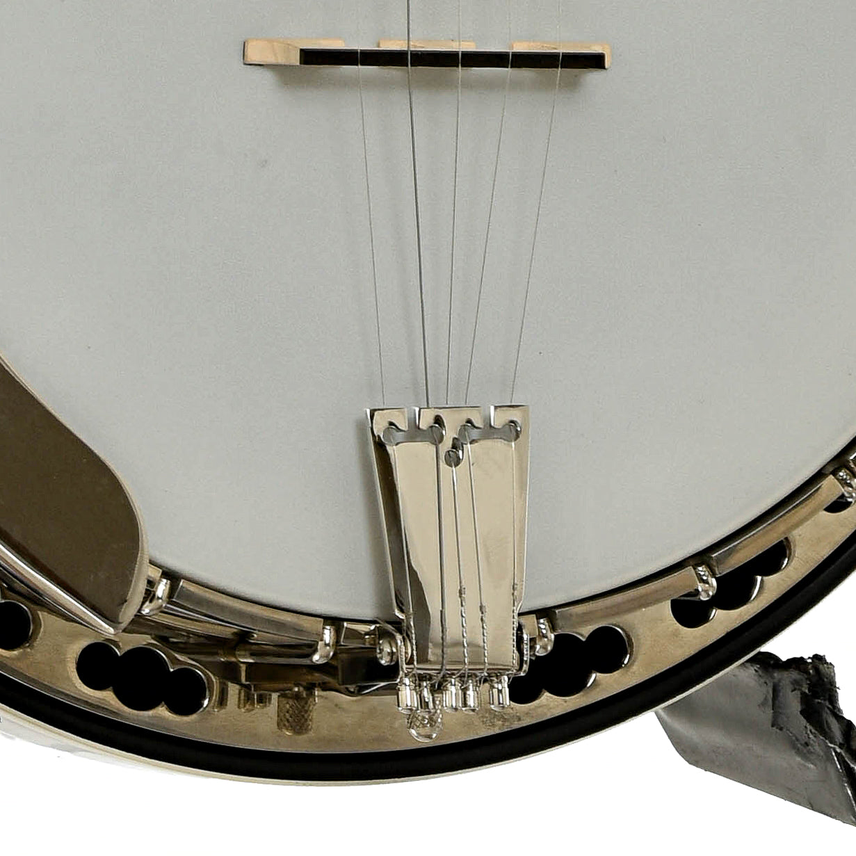 Bridge of Deering Sierra Mahogany Resonator Banjo