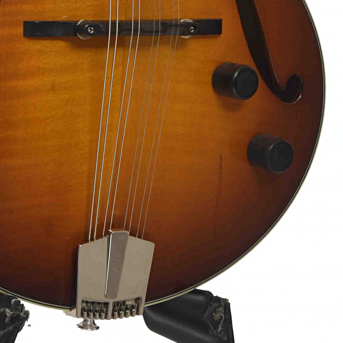 Eastman ERM El Rey Mandolin & Case, Goldburst, Bridge & Tailpiece