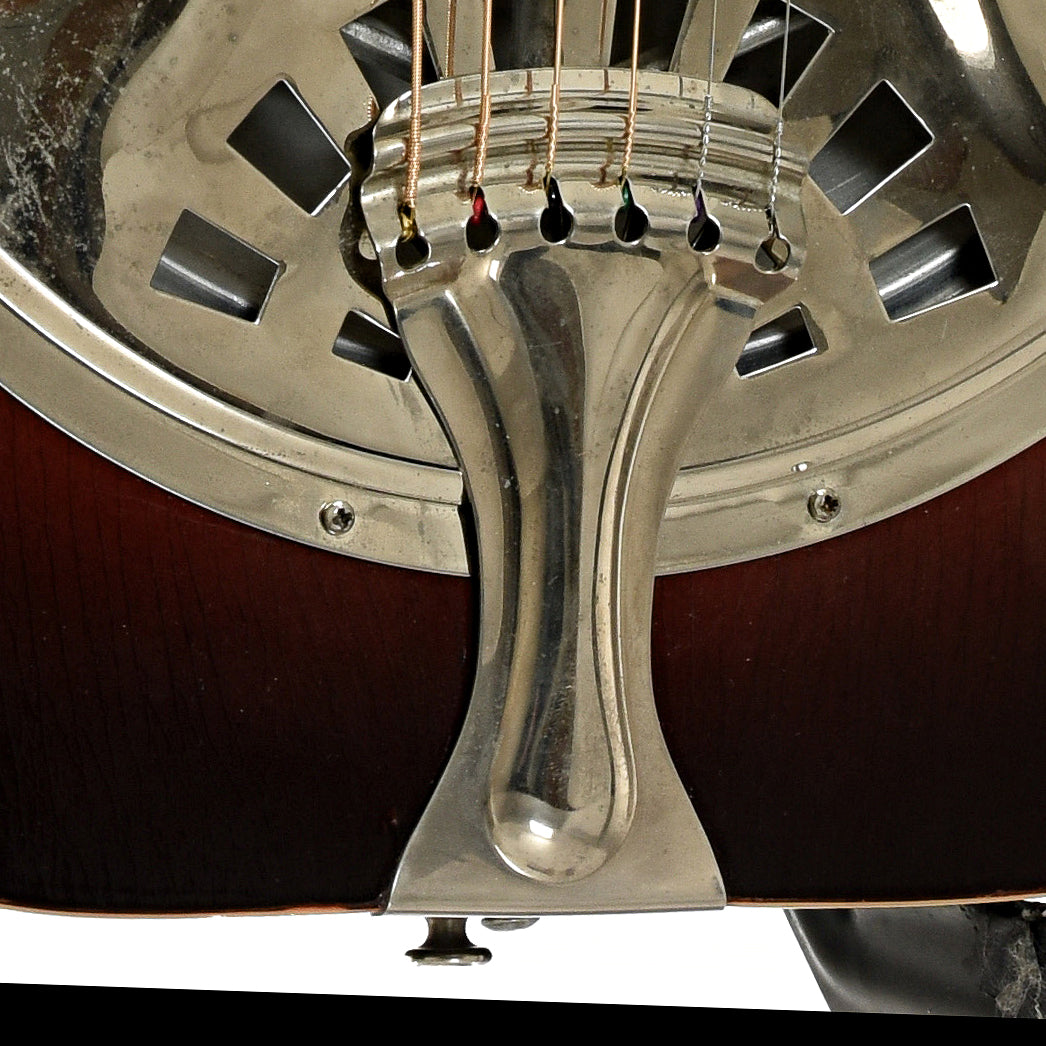 Tailpiece of Dobro 60DS Squareneck Resonator Guitar (1970) 