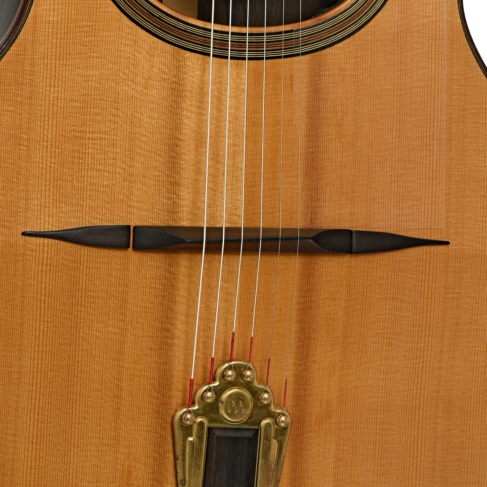 Bridge of Jean Noel Lebreton Hot Club Acoustic Guitar