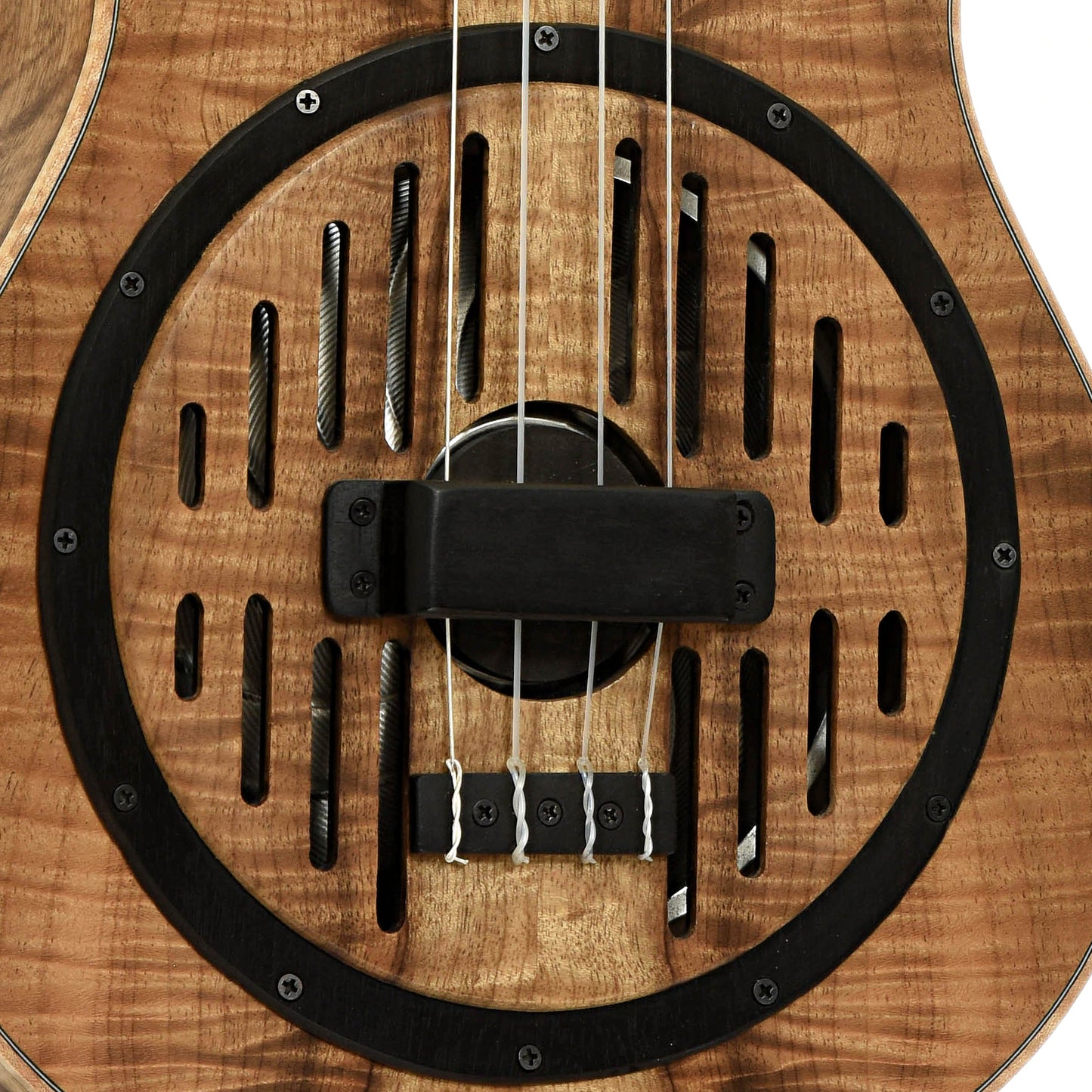Bridge of Mya-Moe Resonator Tenor Ukulele