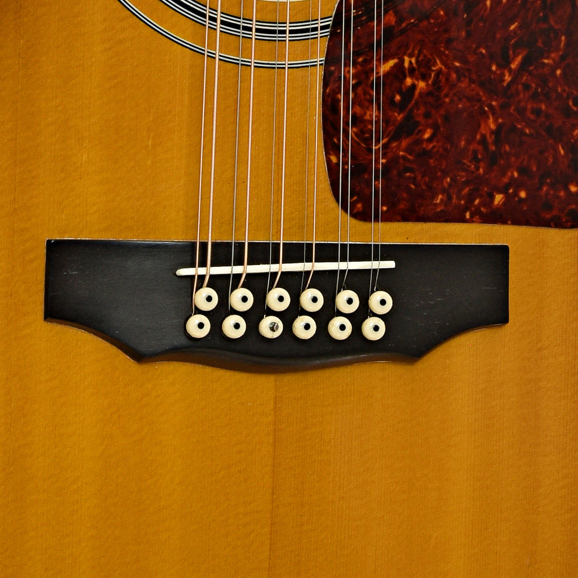 Bridge of Guild JF30-12 12-Stgring Acoustic Guitar