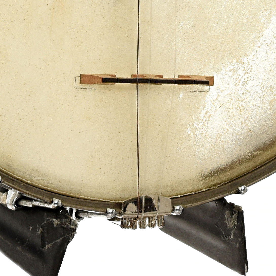 Bridge of L.B. Gatcomb The Monarch Open Back Banjo