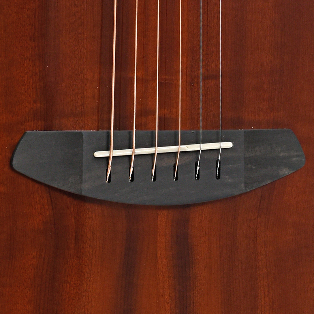 Bridge of Breedlove Oregon Series Concert Bourbon CE Myrtlewood