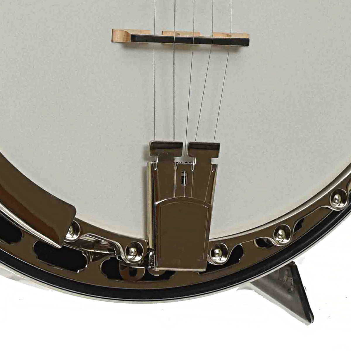 Tailpiece of Gold Tone Mastertone OB-12 Top Tension Resonator Banjo