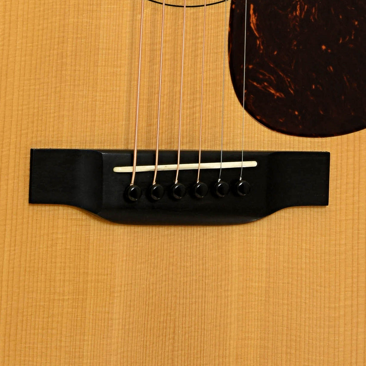 Bridge of Martin Custom D-18 Acoustic Guitar 
