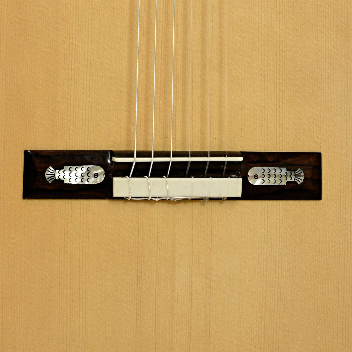 Bridge of Jellinghaus Antonio De Torres 1883 Replica SE49 Acoustic Guitar