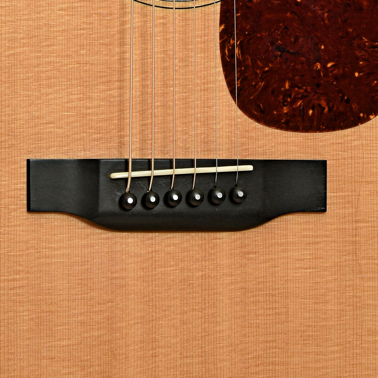 Bridge of Collings D-1 acoustic Guitar