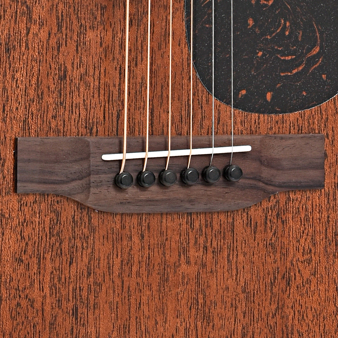 Bridge of Martin 000-15M Mahogany Guitar