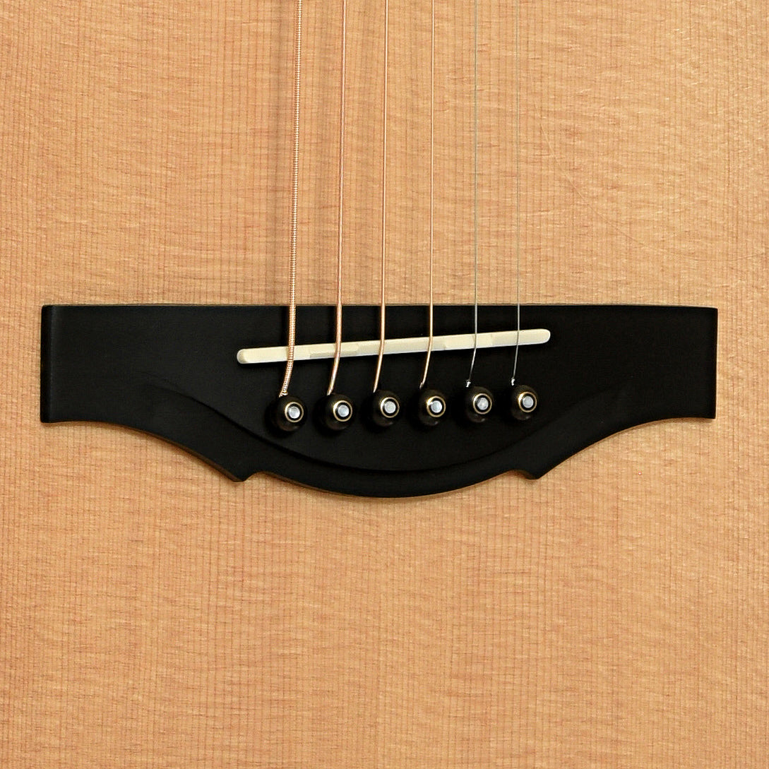 Bridge of Kepma D1-130 Dreadnought Acoustic Guitar