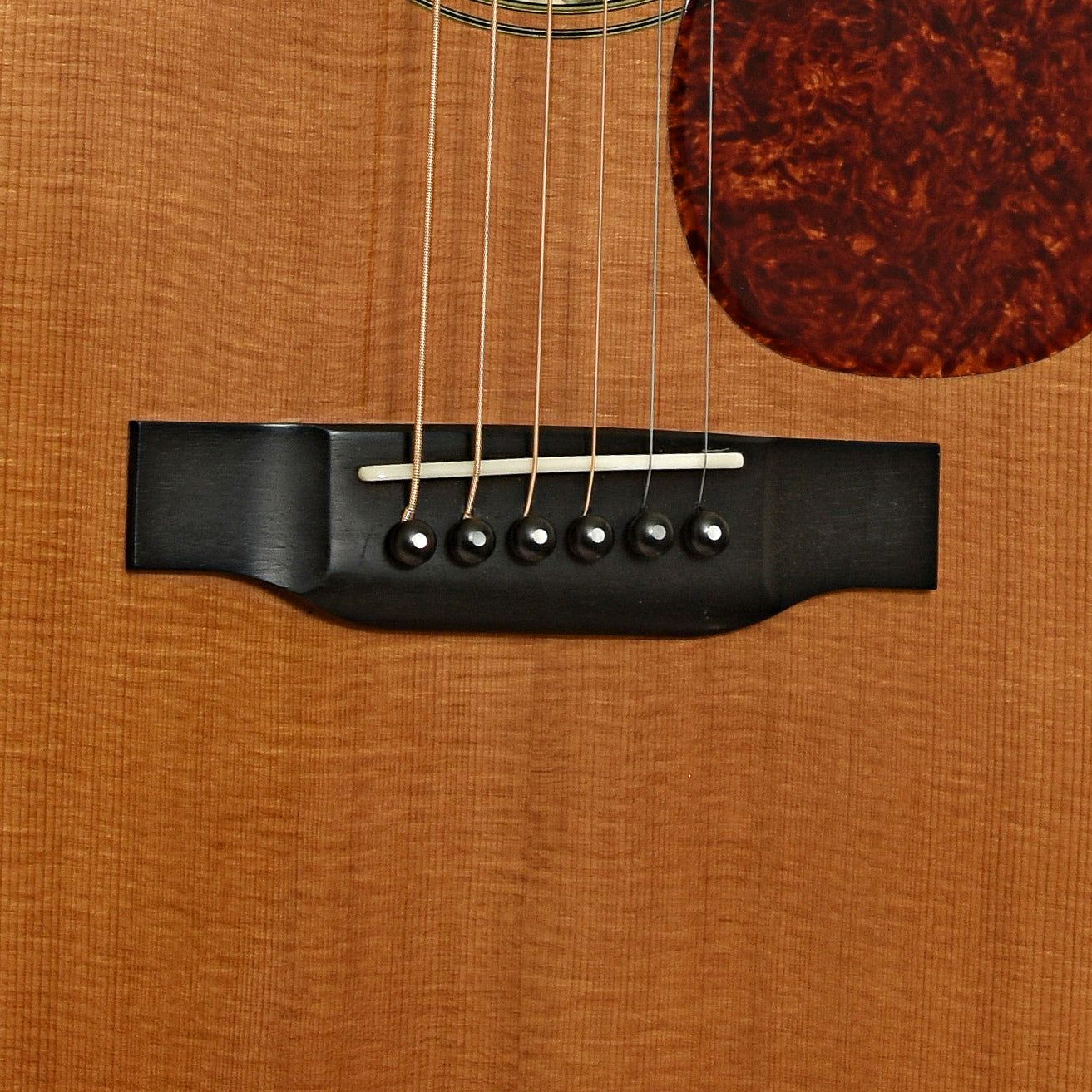 Bridge of Collings D-3 Acoustic Guitar 