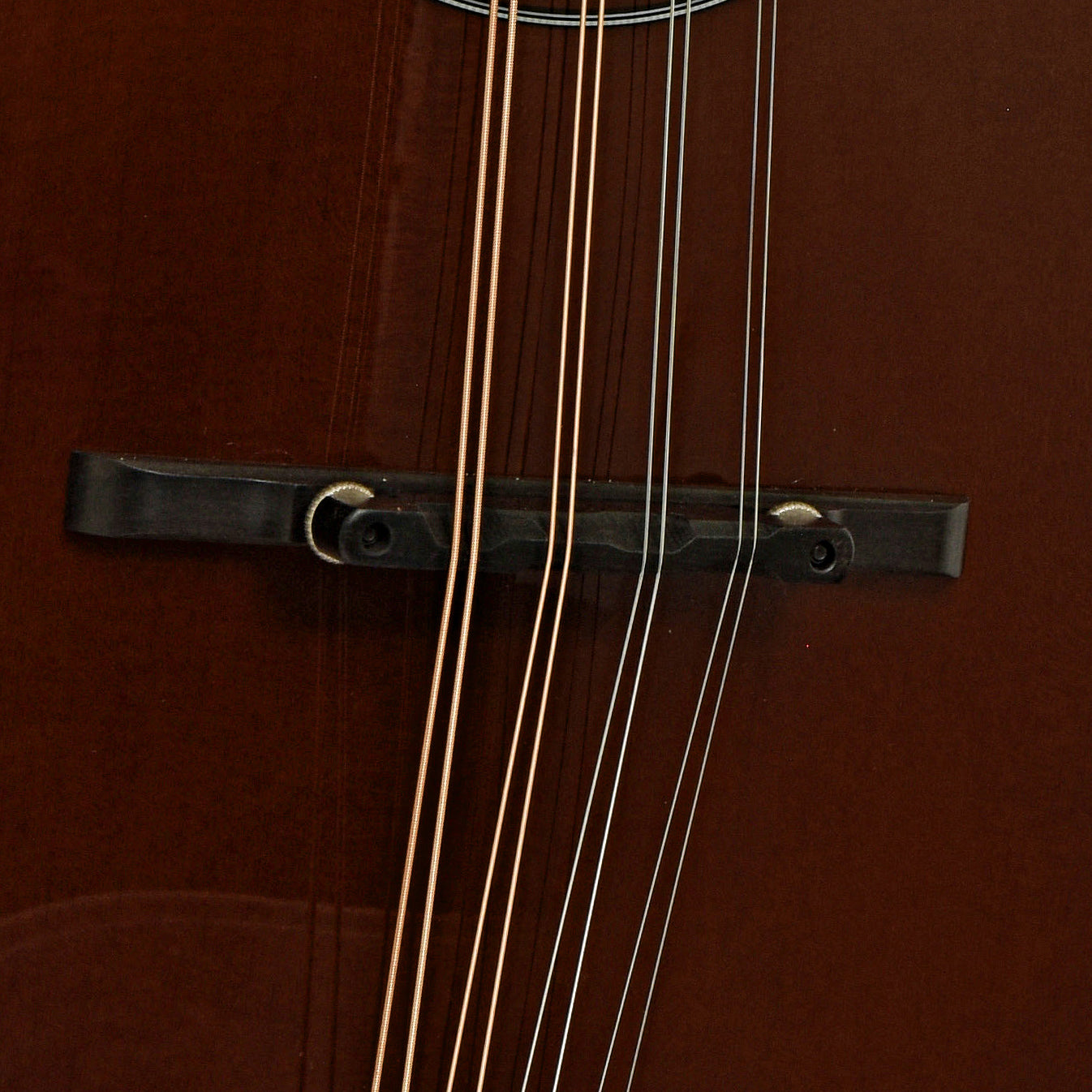 Bridge of Collings MT O Oval Hole A-Style Mandolin