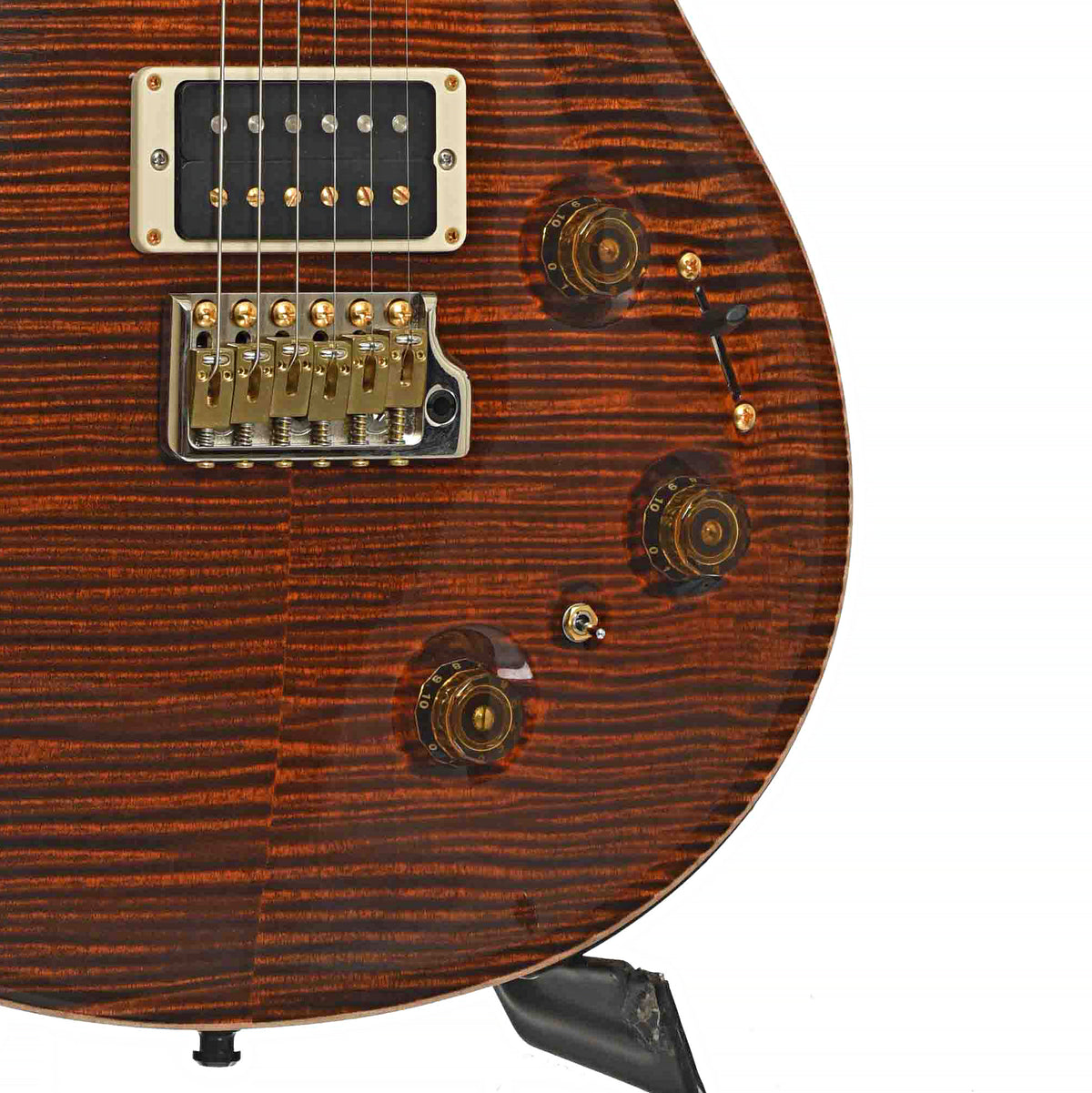 Bridge & Controls of PRS Core Custom 22 Piezo Artist