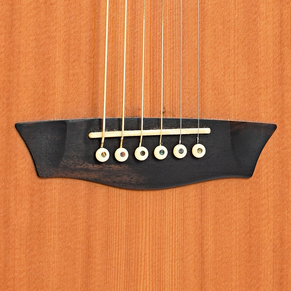Bridge of Washburn WD15S Acoustic Guitar (2011)