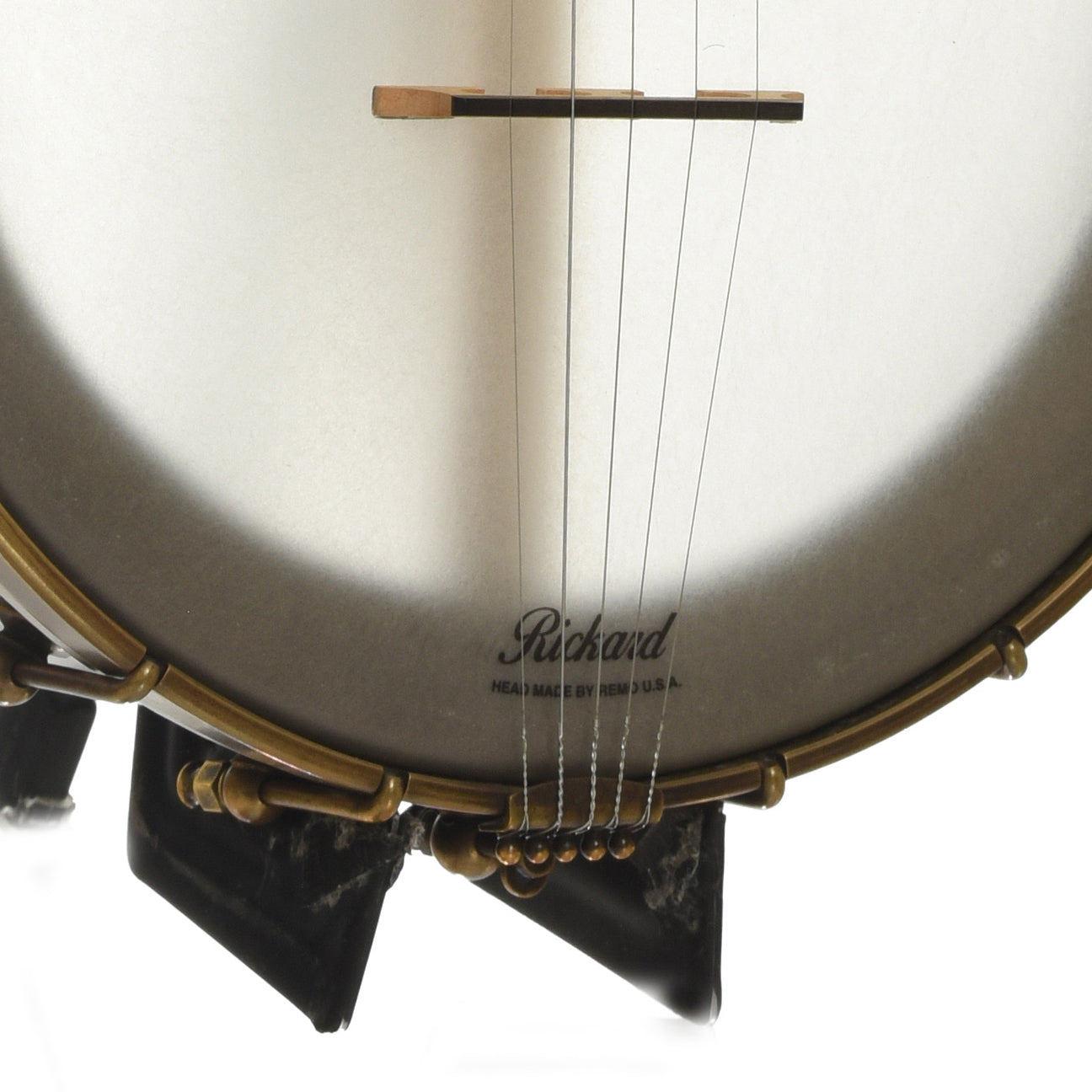 Bridge of Rickard Maple Ridge 11 in. Openback Banjo