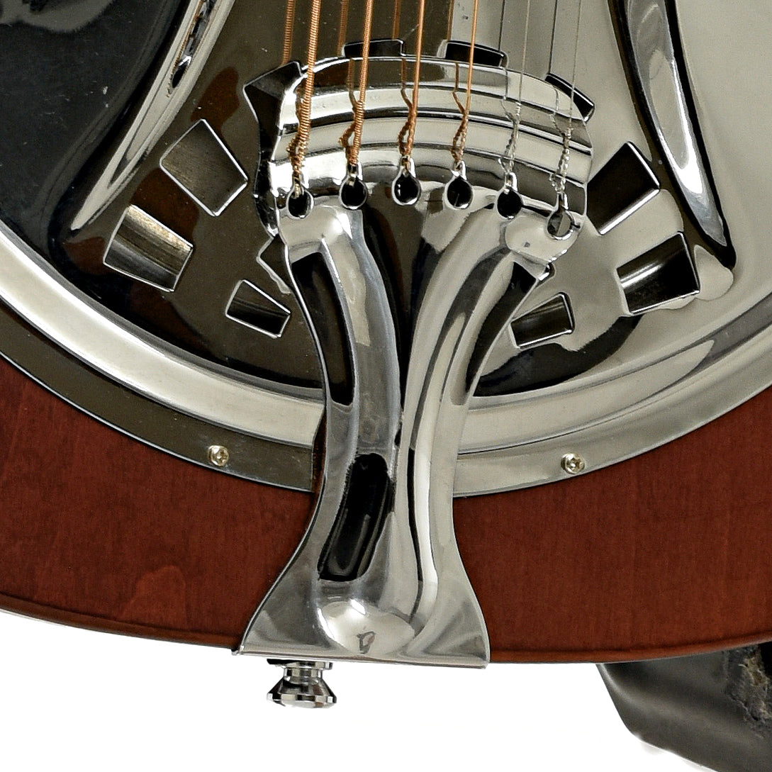 Tailpiece of Dobro Hound Dog Squareneck Resonator Guitar