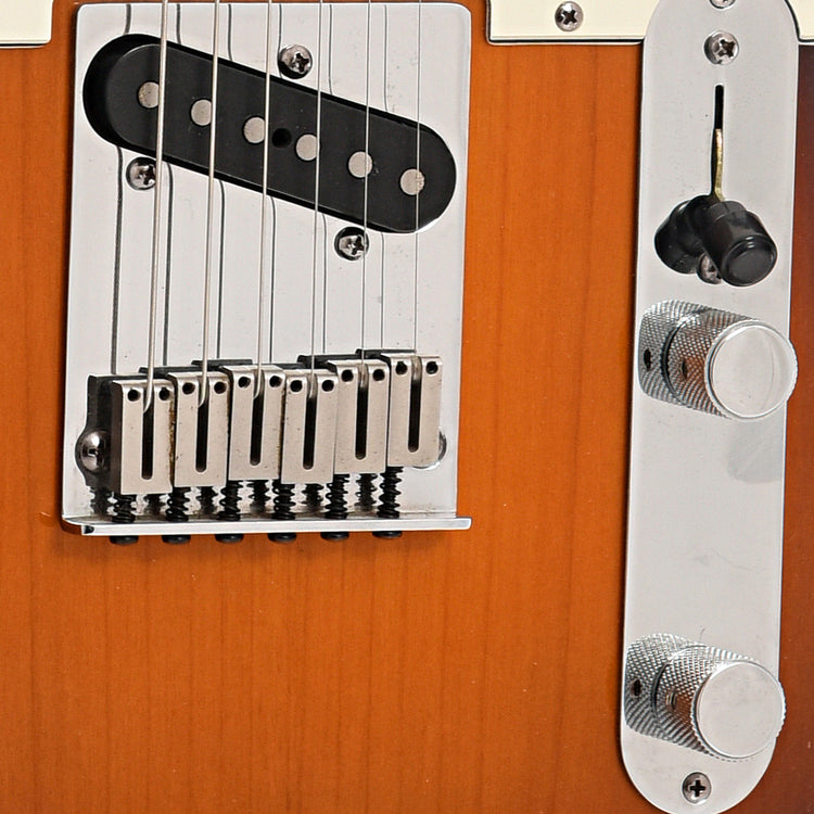 Bridge and controls] of Fender American Standard Telecaster Electric Guitar (1996)