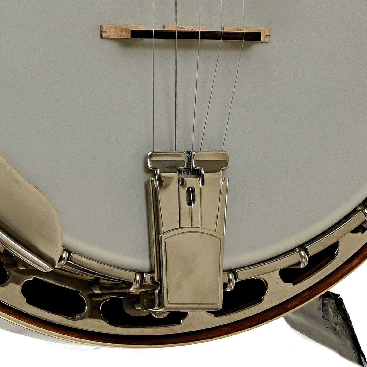 Bridge of Huber Sammy Shelor Resonator Banjo