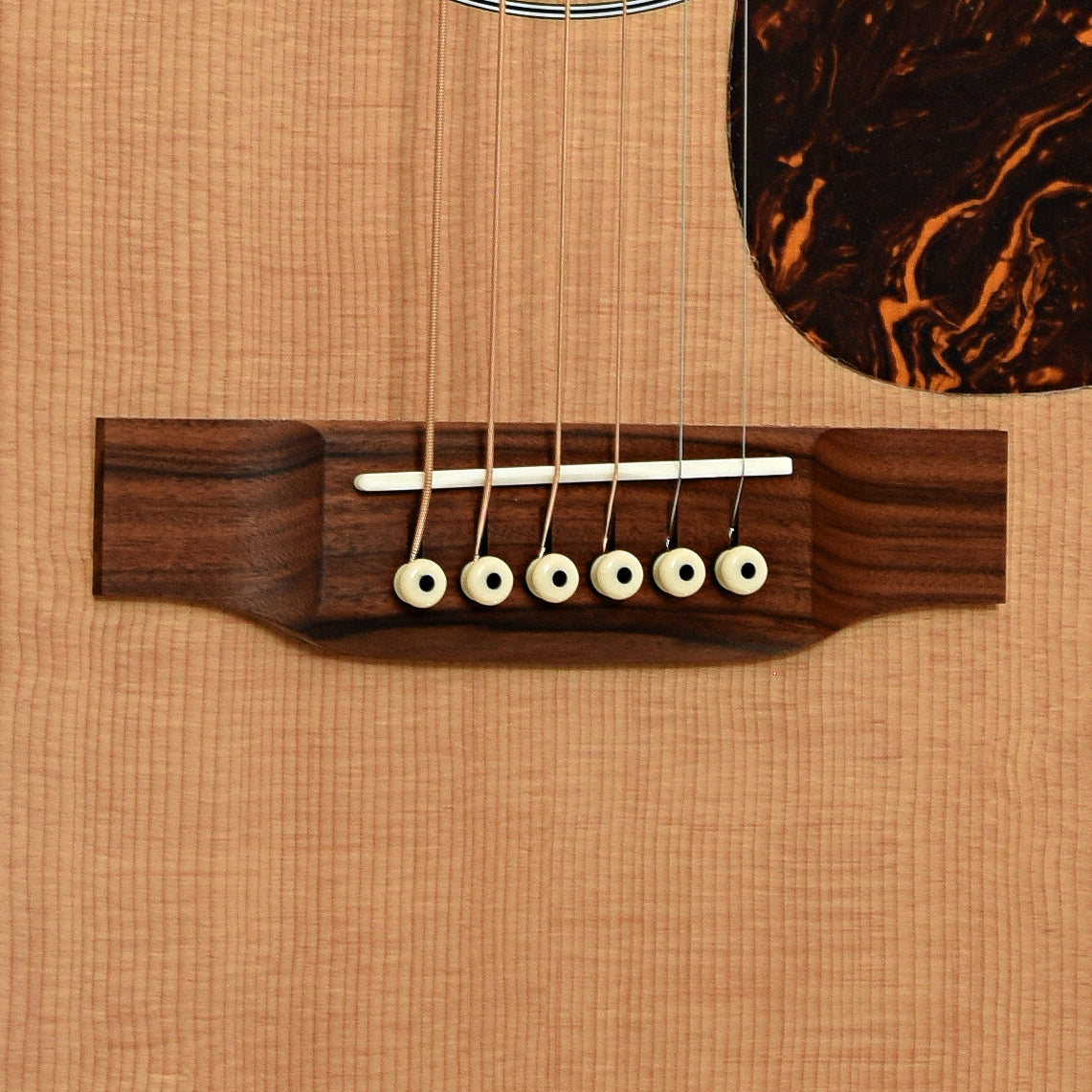 Bridge of Martin DSR Custom Acoustic Guitar 