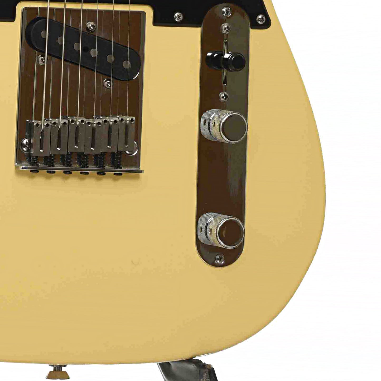Bridge and Controls of Fender American Series Telecaster