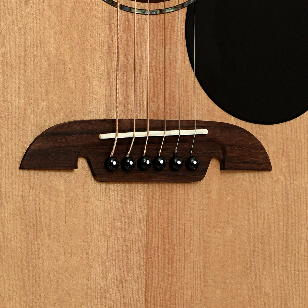 Bridge of Alvarez Artist Series AF30CE  Folk / OM Acoustic-Electric Guitar