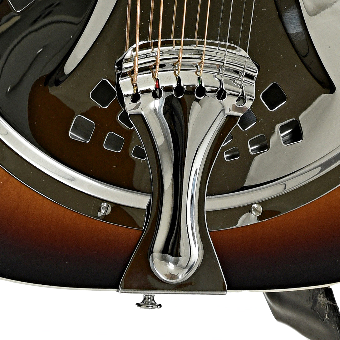 Tailpiece of Smith & Young Model 11 Squareneck Resonator Guitar 