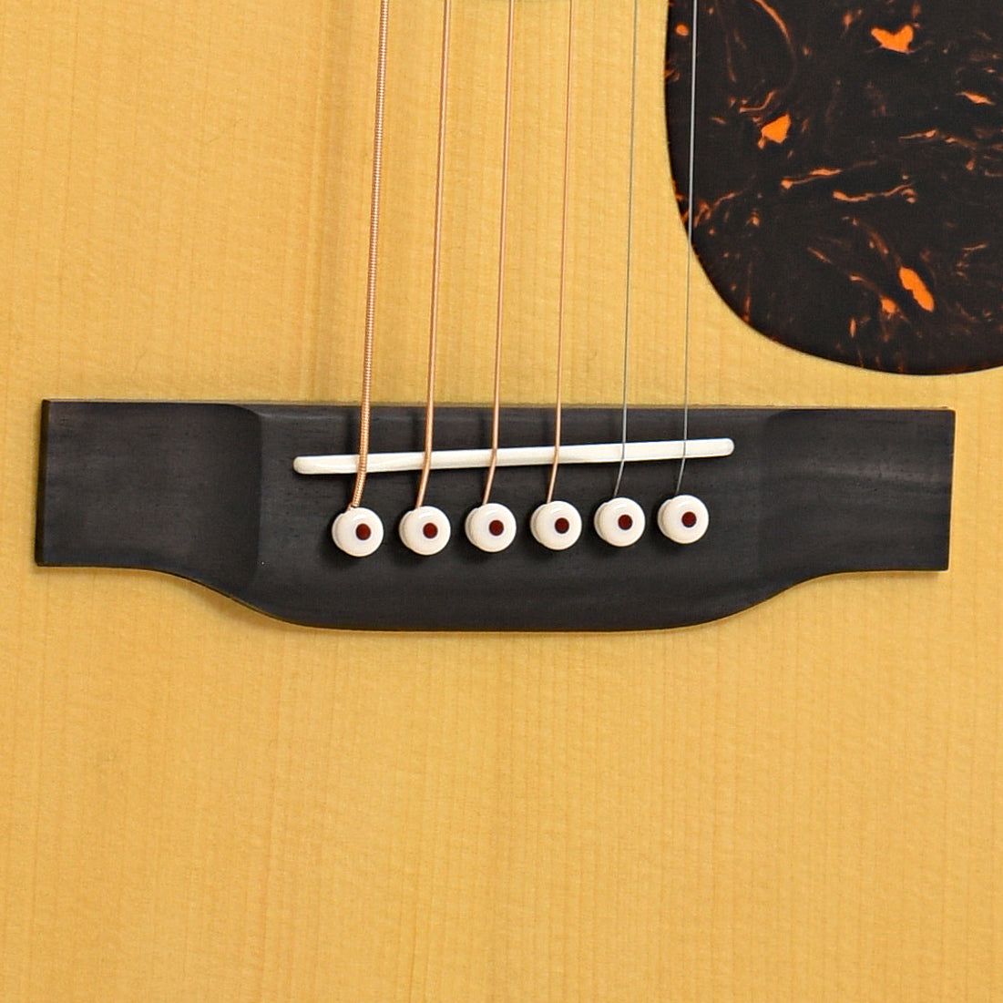 Bridge for Martin Custom Herringbone 28-Style 000 Guitar & Case, Thinner Adirondack Top