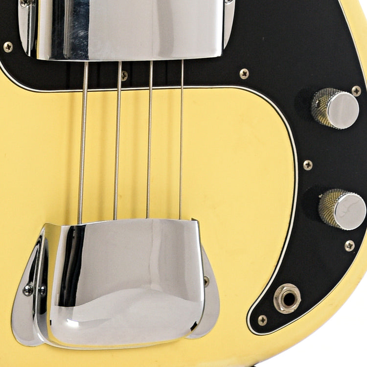 Bridge cover and controls of Fender  Precision
