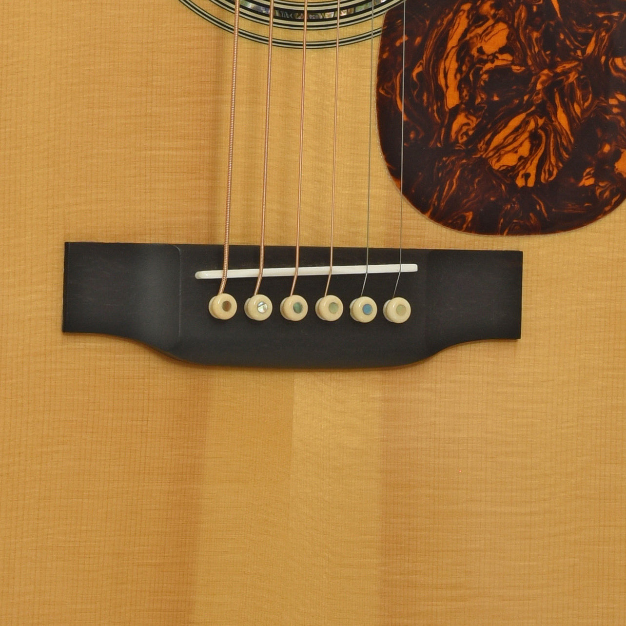 Bridge of Martin M-30 Jorma Kaukonen Acoustic Guitar
