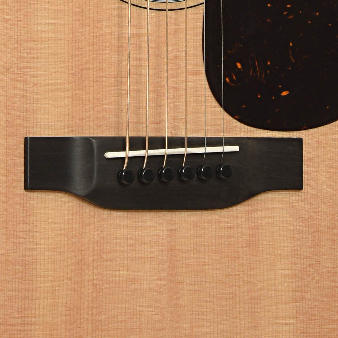 Bridge of Martin Custom Shop D-18 Short Scale Acoustic Guitar