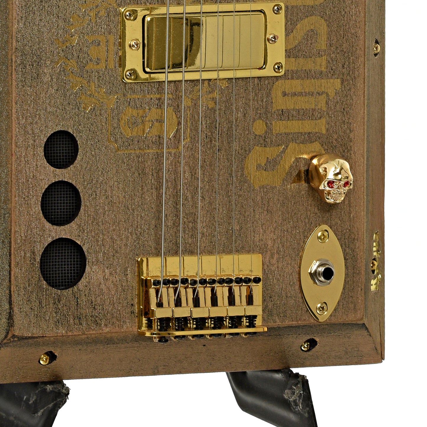 Get Down Guitars Cigar Box Electric Guitar