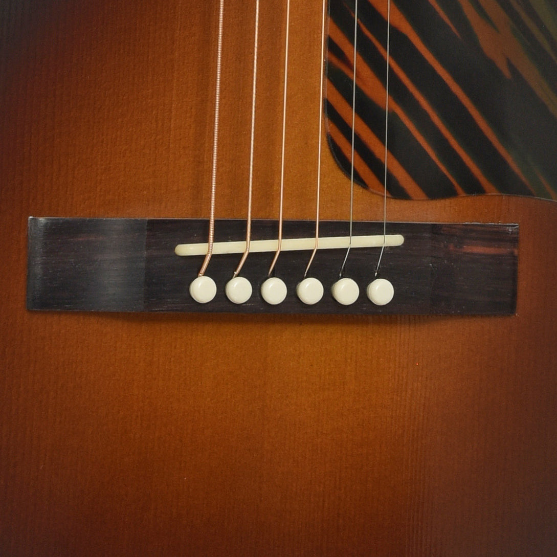 Bridge of Gibson L-00 Original Acoustic Guitar