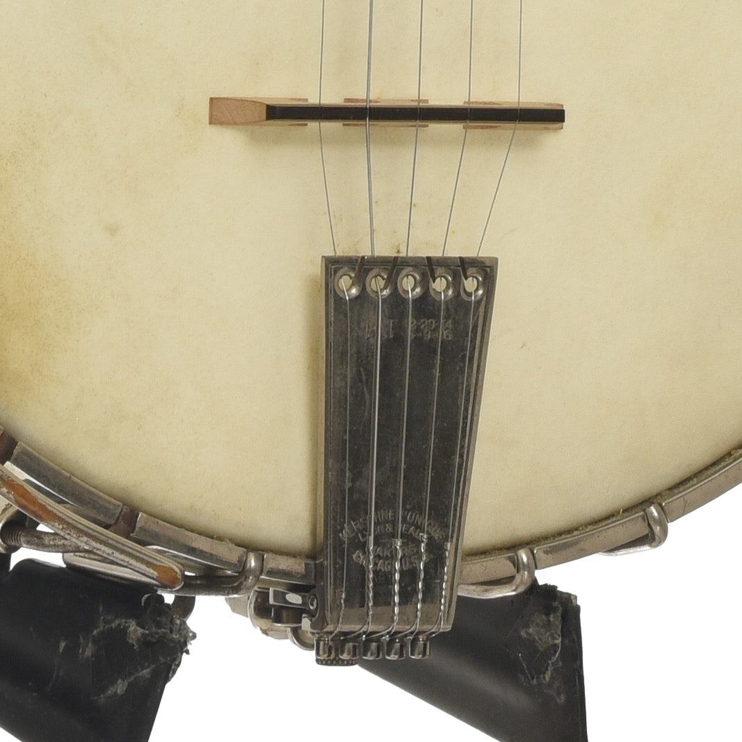 Bridge of Vega Tubaphone No.9 Openback Banjo
