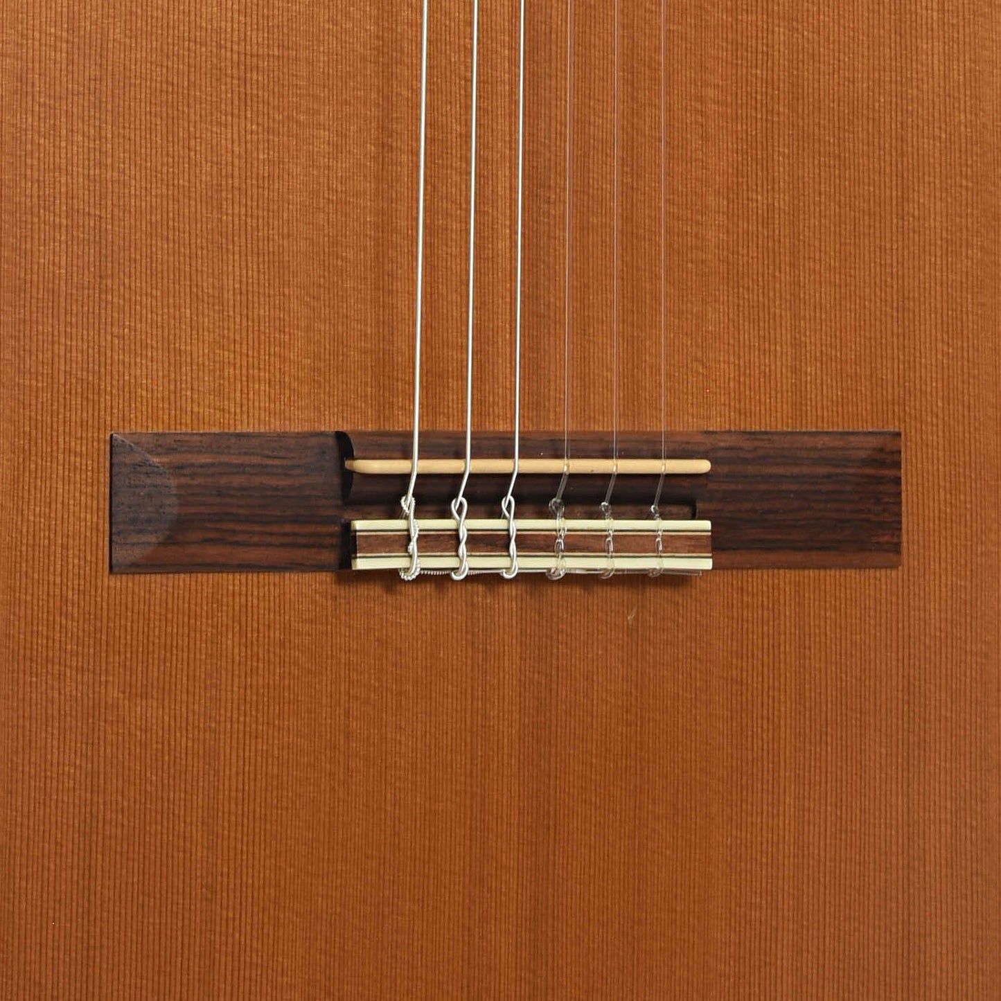 Bridge of Martin-Humphrey C-1R Classical Acoustic Guitar 