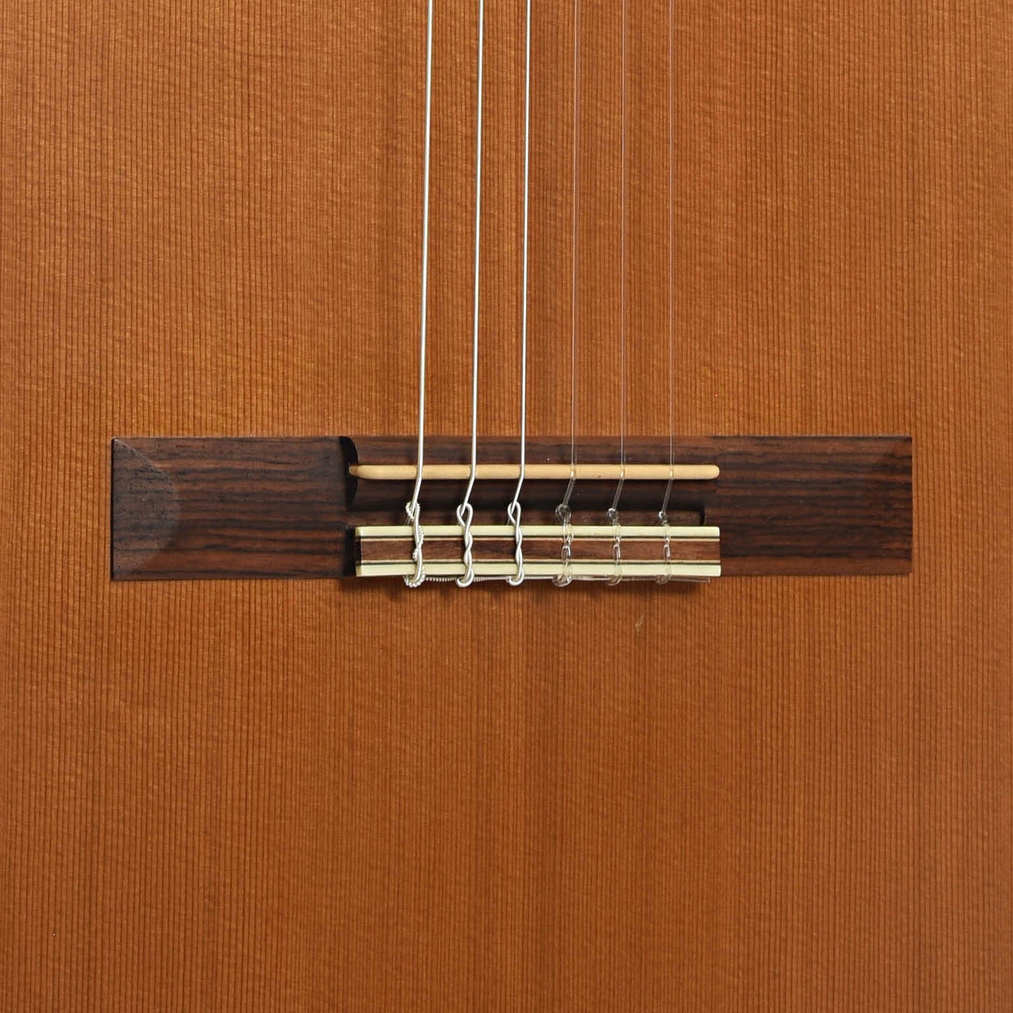 Bridge of Martin-Humphrey C-1R Classical Acoustic Guitar 