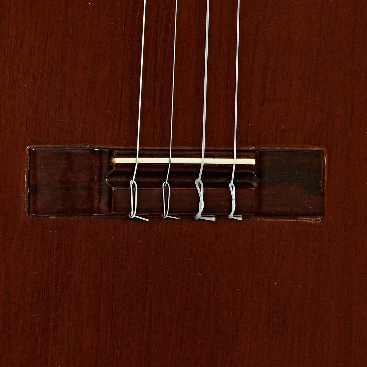 Bridge of Favilla B-2 Baritone Ukulele