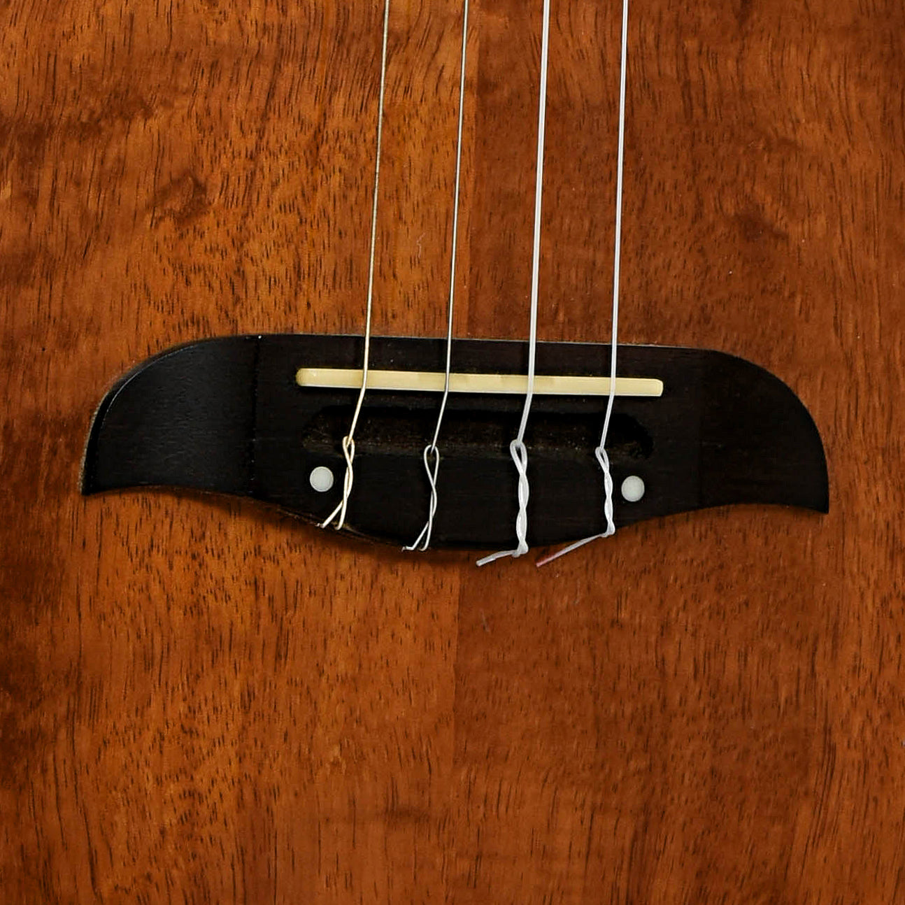 Bridge of Oscar Schmidt OU55CE Baritone Ukulele