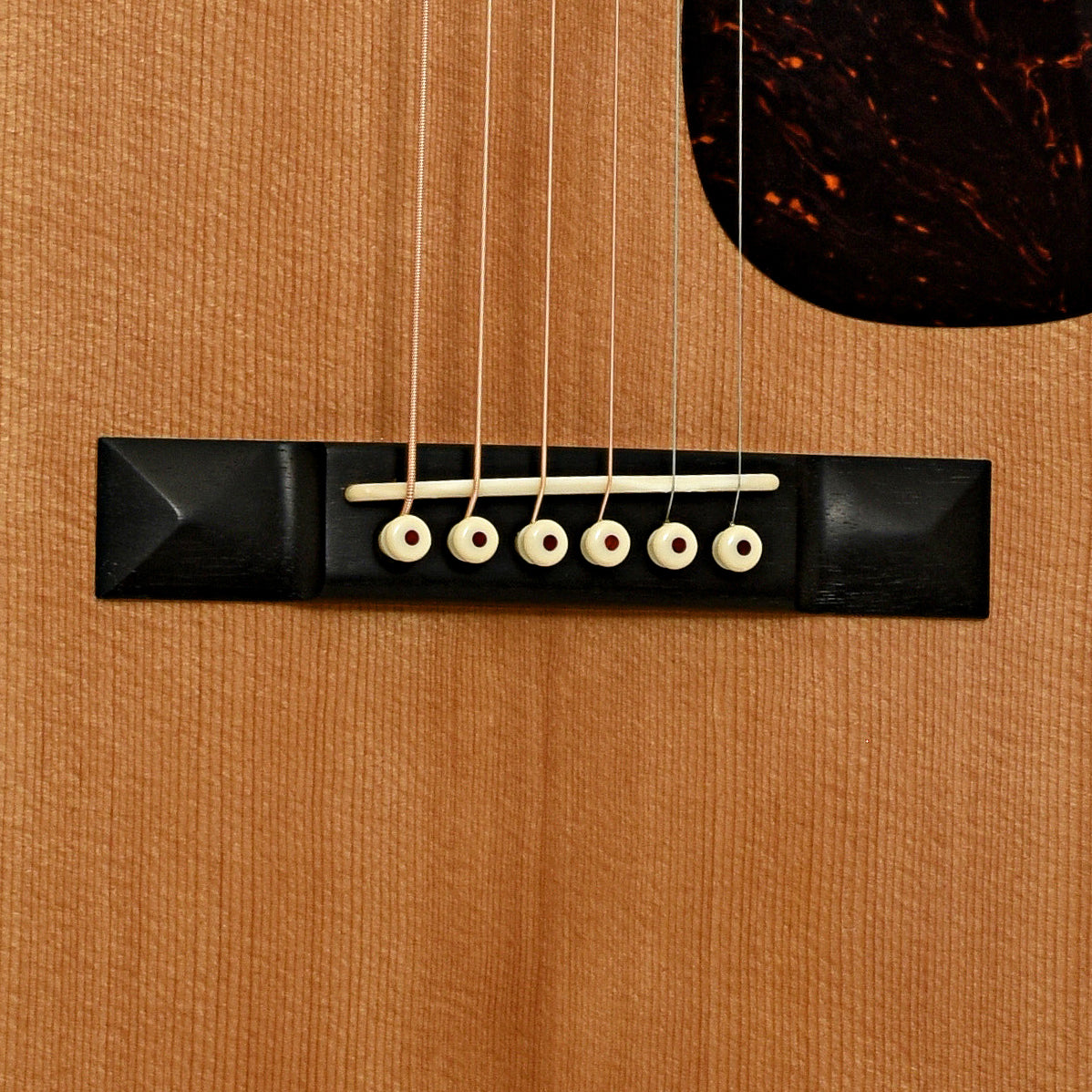 Bridge of Martin D-222 100th Anniversary Acoustic Guitar 