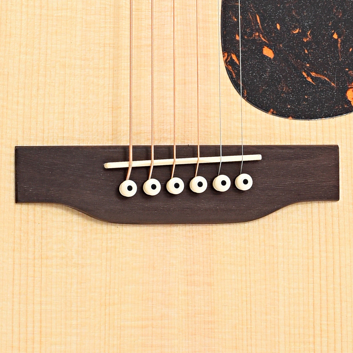 Bridge of Martin 0-X2E Cocobolo Acoustic Guitar