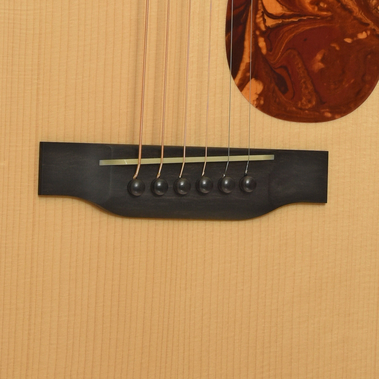 Bridge of Collings Hill Country OM2 A HC Acoustic Guitar