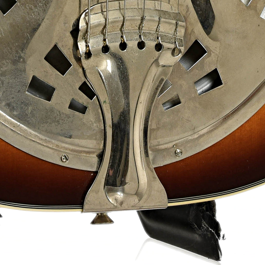 Tailpiece of Flinthill FHD100S Squareneck Resonator Guitar 