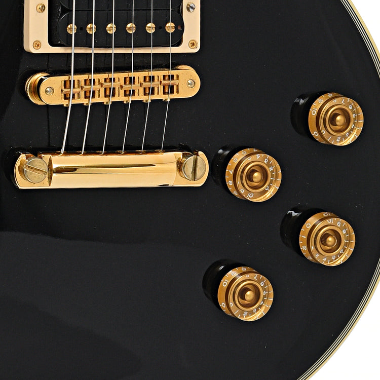 Tailpiece, bridge and controls of Gibson Les Paul Custom Peter Frampton 