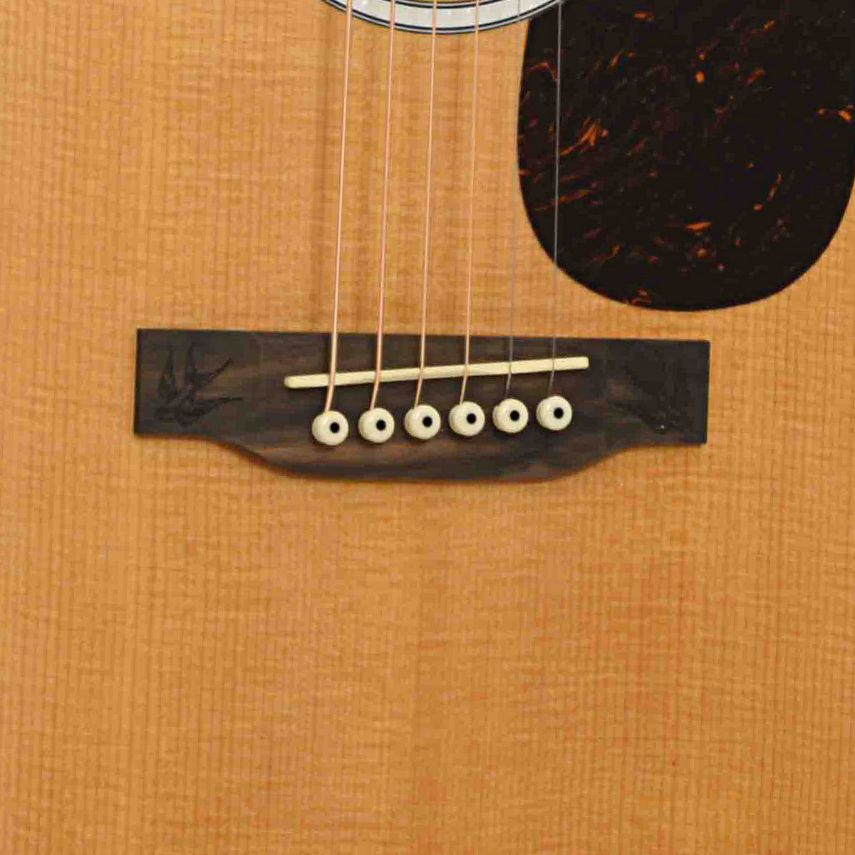 Bridge of Martin 000JR-10E Shawn Mendes Acoustic-Electric Guitar