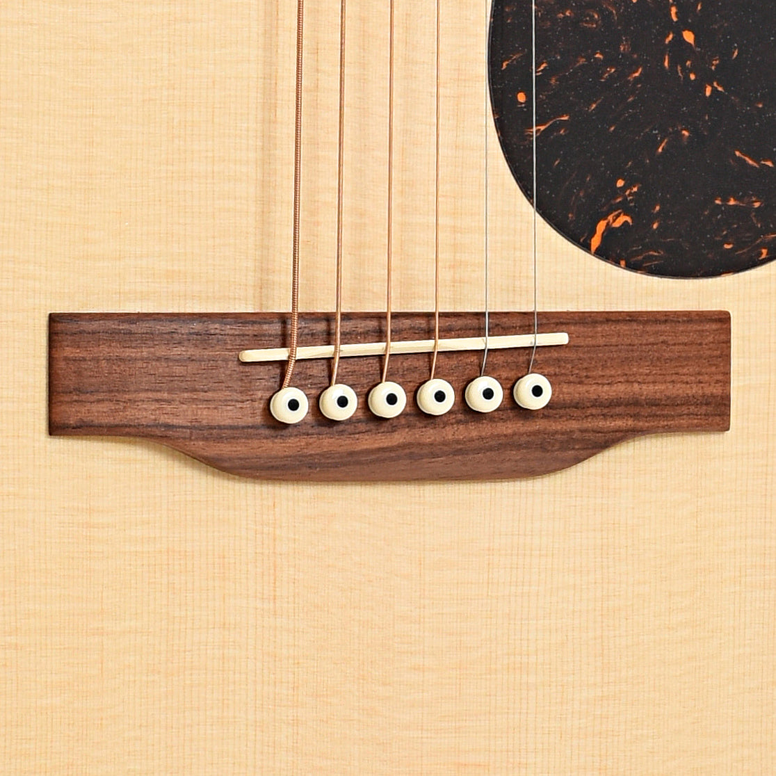 Bridge of Martin GPC-X2E Cocobolo Acoustic Guitar