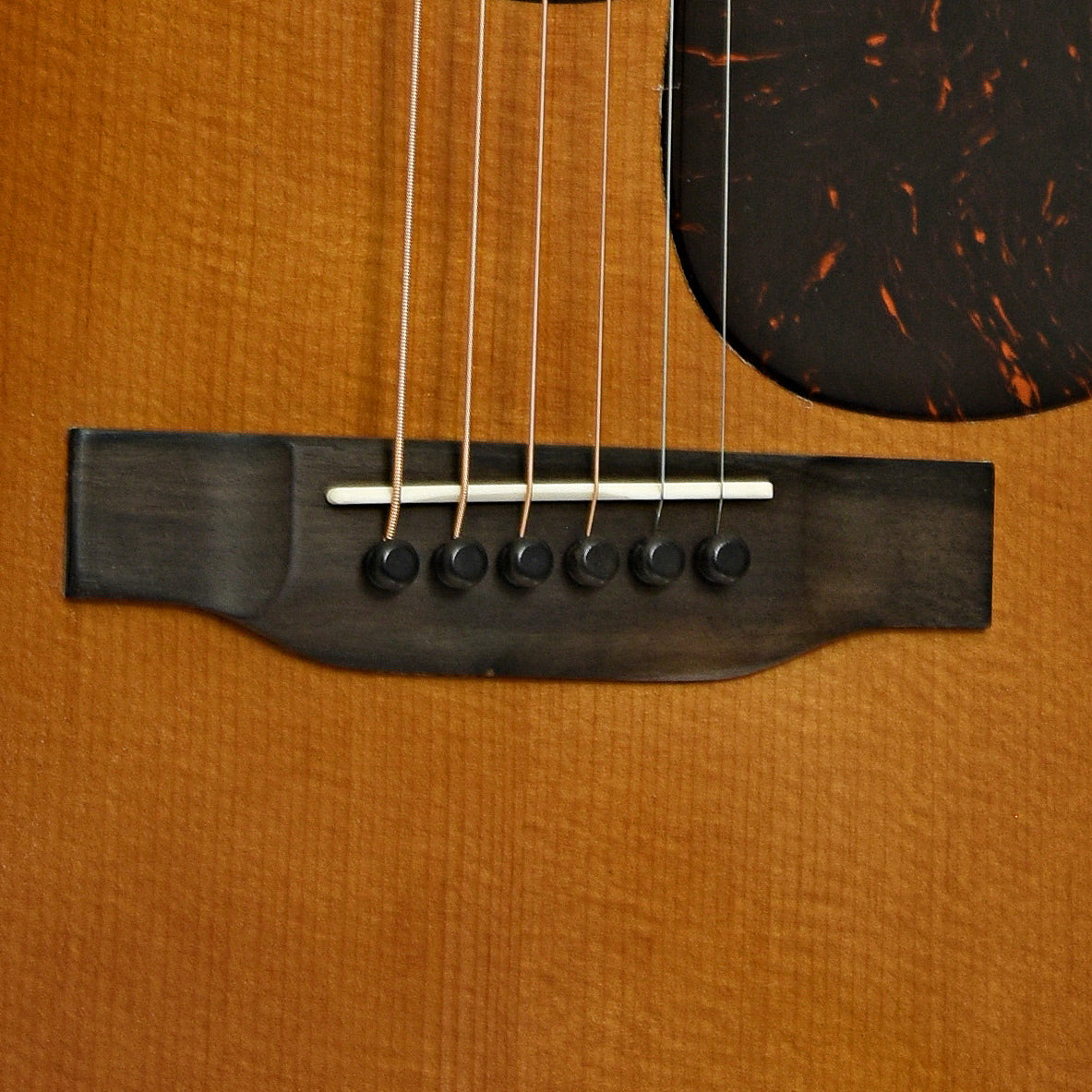 Bridge of Martin D-18 Molly Tuttle Guitar