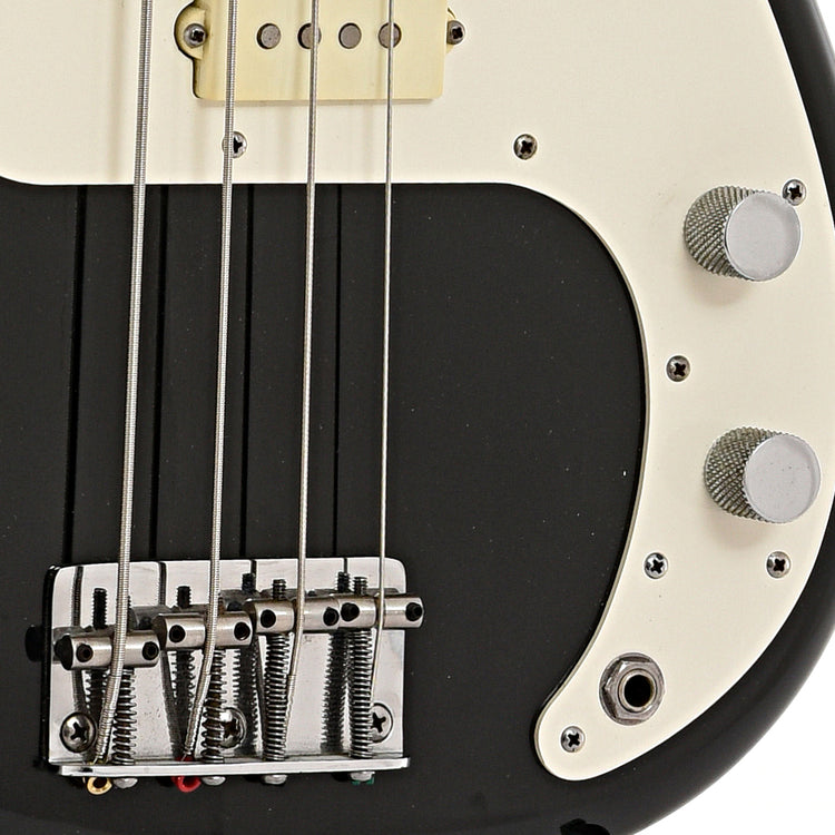 Bridge and controls of Fender Standard Precision