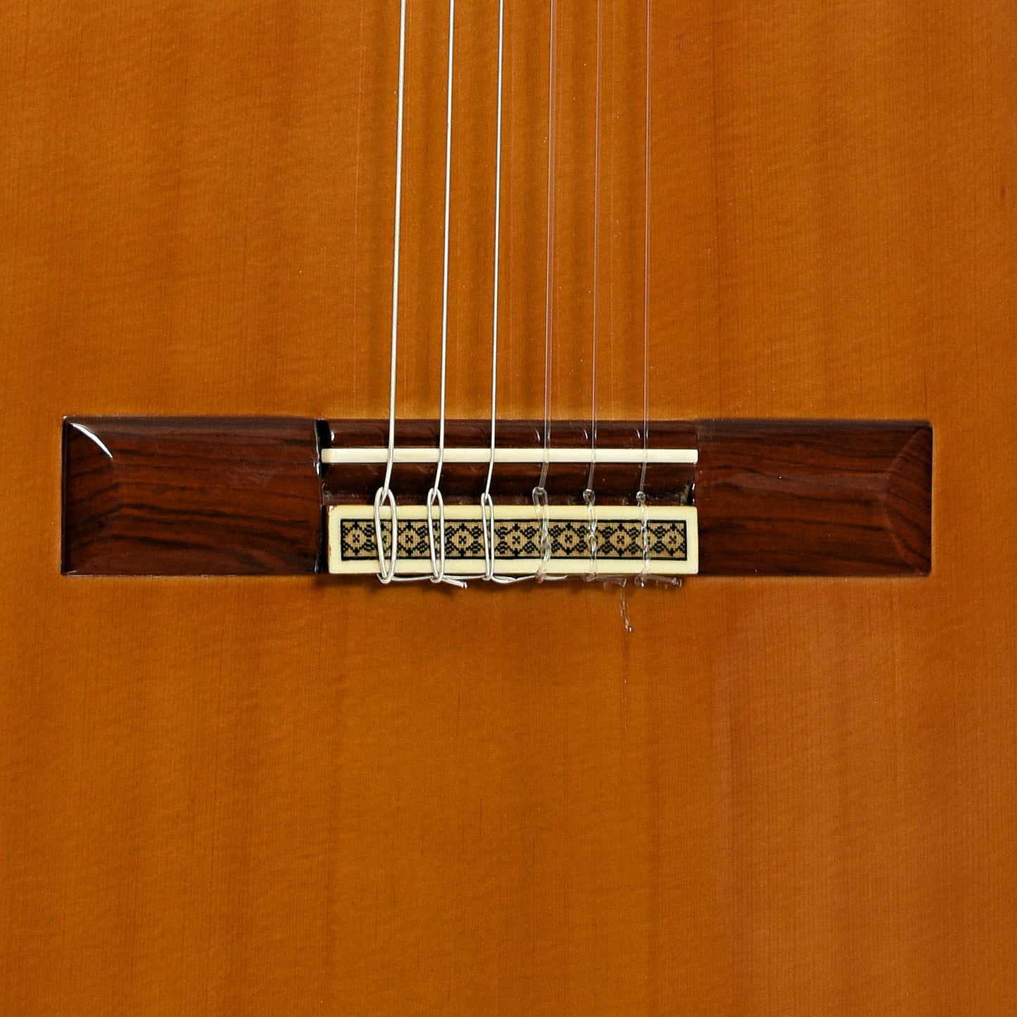 Bridge of Manuel Contreras Classical Guitar 