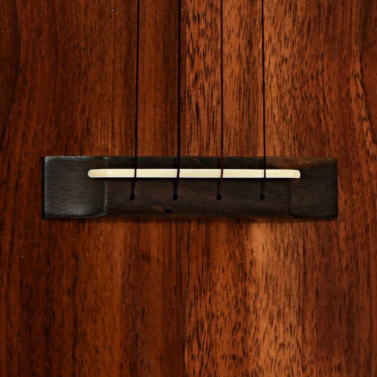 Bridge of Romero Grand Tenor Koa Ukulele