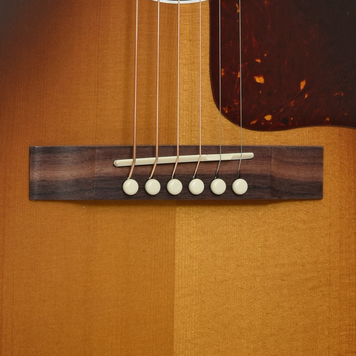 bridge of Gibson L-00 Special Acoustic Guitar