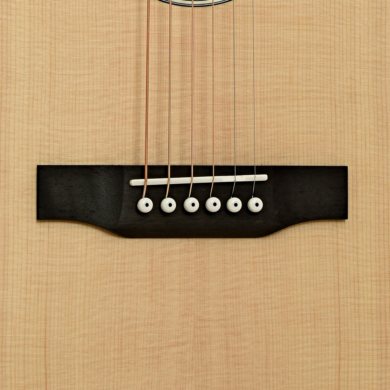 Bridge of Larrivee Simple 6 OME Traditional Series Acoustic-Electric Guitar